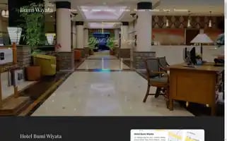 Hotelbumiwiyata.com Screenshot 2024-07-09 17:53:13