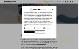 Hippe-agentur.de Screenshot 2024-06-18 14:03:25