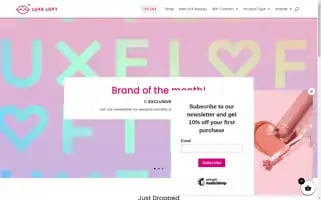Luxeloft.co.za Screenshot 2024-06-11 14:13:25