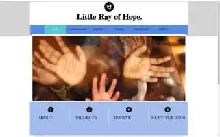 Littlerayofhopeschool.com Screenshot 2024-07-03 23:26:44