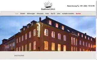 Stadthotel-juelich.de Screenshot 2024-04-24 09:03:22