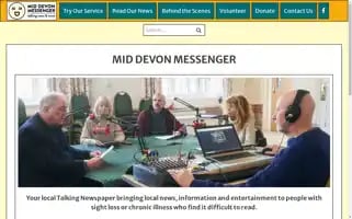 Middevonmessenger.org.uk Screenshot 2024-07-07 23:44:48