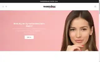 Worryfree-danmark.com Screenshot 2024-05-03 11:27:28