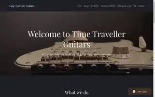 Timetravellerguitars.co.uk Screenshot 2024-04-24 02:49:27