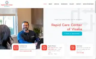 Rapidcarecentervisalia.com Screenshot 2024-07-05 12:56:22