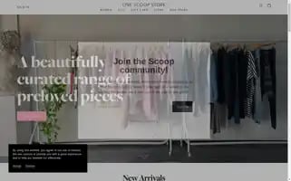 Onescoopstore.com Screenshot 2024-05-16 10:47:37