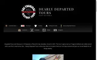 Dearlydepartedtours.com Screenshot 2024-04-23 11:44:07