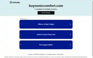 Buysoniccomfort.com Screenshot 2024-05-21 23:40:49