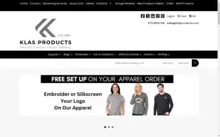 Klasproducts.com Screenshot 2024-05-12 15:11:21