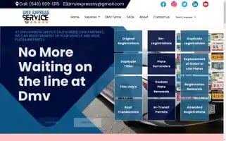 Dmvexpressservice.com Screenshot 2024-07-08 13:20:52
