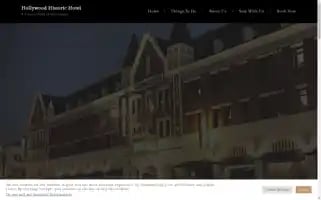 Hollywoodhistorichotel.com Screenshot 2024-04-17 10:31:12