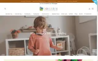 Sandlegetoej.dk Screenshot 2024-04-14 17:52:26