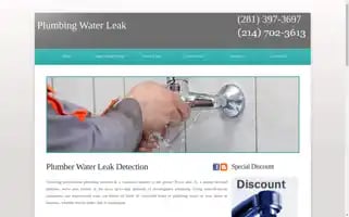 Plumbingwaterleak.com Screenshot 2024-05-13 10:45:54