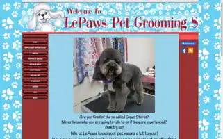 Lepawspetgrooming.com Screenshot 2024-05-12 17:37:43