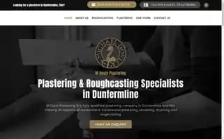 Mdoyleplastering.co.uk Screenshot 2024-05-26 08:24:03