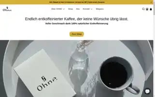 Ohne.coffee Screenshot 2024-05-04 11:19:09