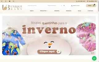 Uniquebaby.com.br Screenshot 2024-05-21 21:12:20