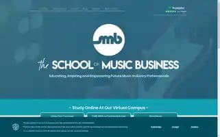 Theschoolofmusicbusiness.com Screenshot 2024-05-14 10:50:25
