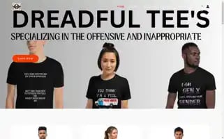 Dreadfultees.com Screenshot 2024-05-22 14:36:24