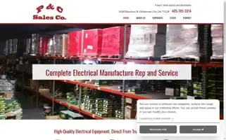 Pandcsalesokc.com Screenshot 2024-07-05 18:50:23