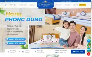 Phongdunghotel.com Screenshot 2024-04-17 06:45:12