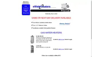 Ewaterheaters.net Screenshot 2024-05-15 21:34:51