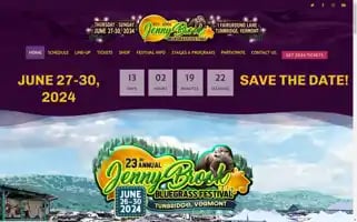 Jennybrookbluegrass.com Screenshot 2024-06-12 07:40:39