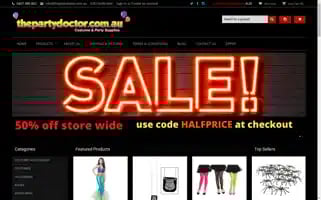Thepartydoctor.com.au Screenshot 2024-05-16 21:10:13