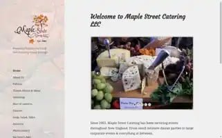 Maplestreetcatering.com Screenshot 2024-07-04 01:29:12