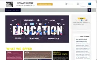 Ultimateaccesseducation.com Screenshot 2024-07-04 10:31:25