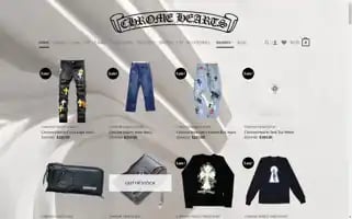 Chromeheartclothings.com Screenshot 2024-06-26 05:40:13