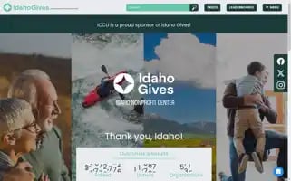 Idahogives.org Screenshot 2024-07-04 23:06:23