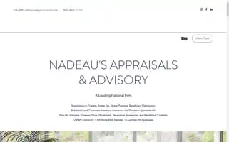 Nadeausappraisals.com Screenshot 2024-06-30 04:41:43