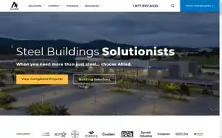 Alliedbuildings.com Screenshot 2024-05-08 11:53:00
