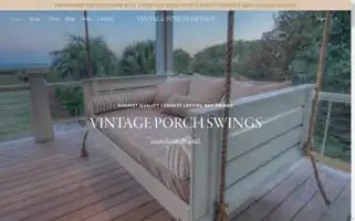 Vintageporchswings.com Screenshot 2024-05-05 04:38:38