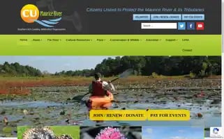 Cumauriceriver.org Screenshot 2024-06-14 23:38:05