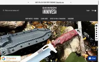 Dawsonknives.com Screenshot 2024-05-05 05:43:19