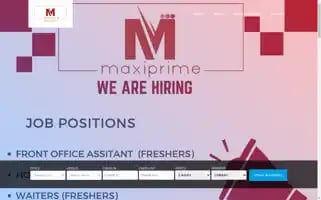 Maxiprimehotels.com Screenshot 2024-04-27 02:59:18