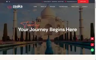 Zaakatravels.com Screenshot 2024-04-17 12:52:22
