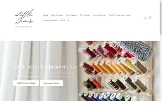 Littlejemsembroideryco.com Screenshot 2024-04-27 06:57:58