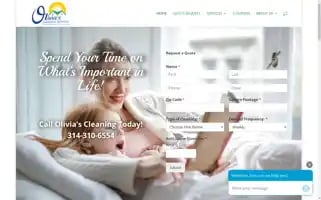 Oliviascleaningstlouis.com Screenshot 2024-05-13 05:57:37