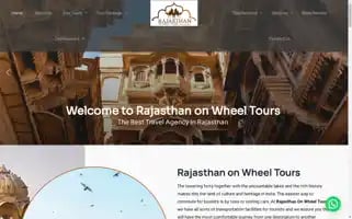 Rajasthanonwheeltours.com Screenshot 2024-04-14 11:54:48