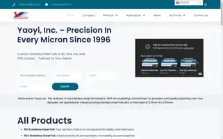 Stainlesssteelfoil.com Screenshot 2024-06-11 10:12:20