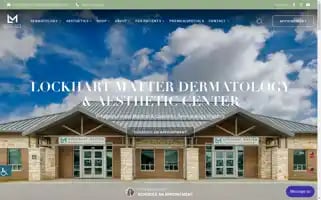 Lockhartmatterdermatology.com Screenshot 2024-06-26 21:26:02