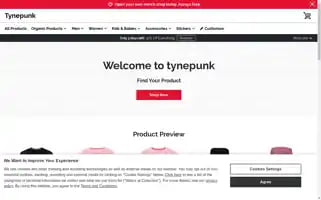 Tynepunk.myspreadshop.com Screenshot 2024-06-14 16:25:58