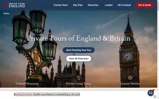 Privatetoursengland.com Screenshot 2024-04-15 00:33:30