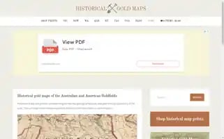 Historicalgoldmaps.com.au Screenshot 2024-05-17 07:44:10