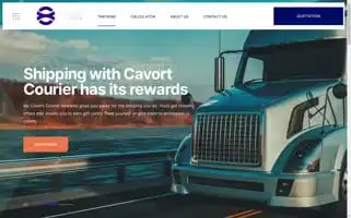 Cavortcourier.com Screenshot 2024-05-24 03:16:39