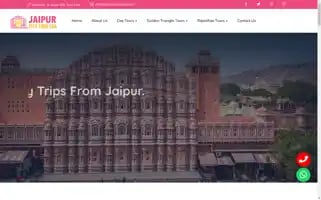 Jaipurcitytourcab.com Screenshot 2024-04-26 08:16:01