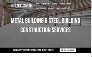 Steelsmithinc.com Screenshot 2024-05-14 02:11:17